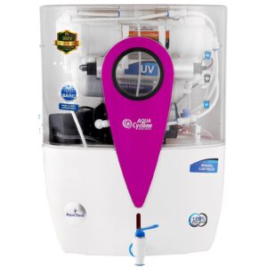 Aqua Dove AC Purple Water Purifier RO UV UF TDS MI Alkaline